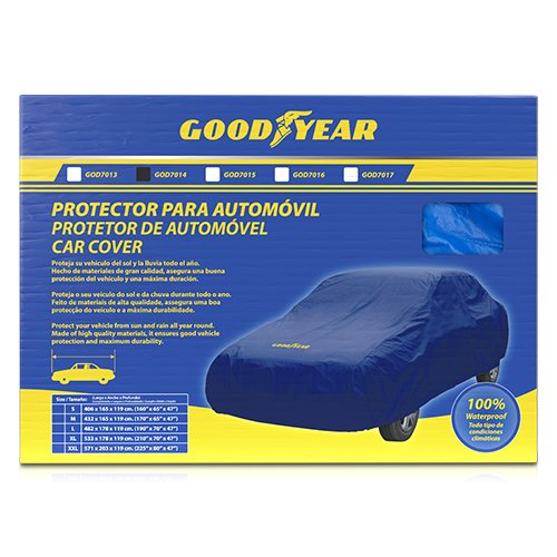 FUNDA CUBRE COCHE GOOD YEAR TALLA M - Imagen 5