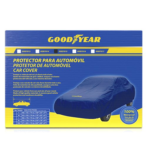 FUNDA CUBRE COCHE GOOD YEAR TALLA L - Imagen 4