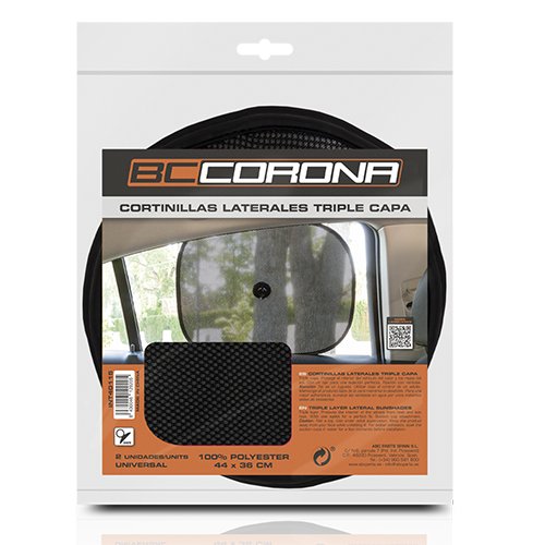 2 CORTINILLAS LATERALES 44X36 TRIPLE CAPA CS10 - Imagen 3