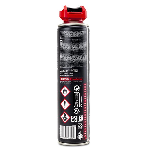 LUBRICANTE CADENAS ROAD MOTUL C2 SPRAY 400ML - Imagen 3
