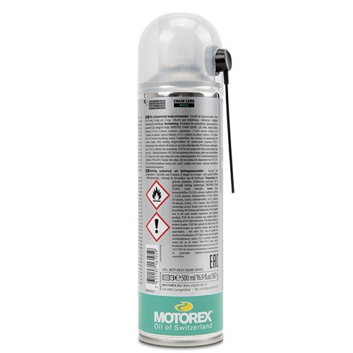 LUBRICANTE CADENAS ROAD STRONG SPRAY 500ML MOTOREX CS12 - Imagen 3