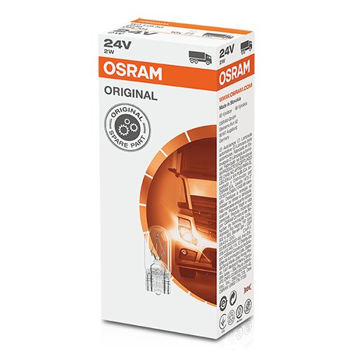 OSRAM ORGINAL 2840 W2,1X9,5D 24V 2W | 10 UDS - Imagen 3