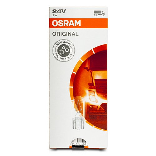 OSRAM ORGINAL 2840 W2,1X9,5D 24V 2W | 10 UDS - Imagen 5
