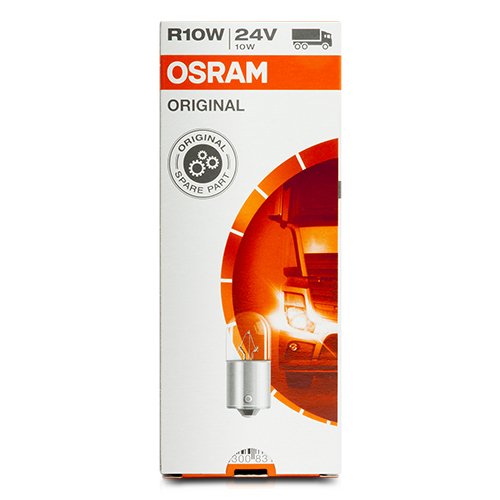 HALOGEN OSRAM ORGINAL 5637 BA15S 24V 10V R10W | 10 UDS - Imagen 4