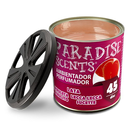 PERFUMADOR LATA GEL PIRULETA PARADISE 100GR CS12 - Imagen 4
