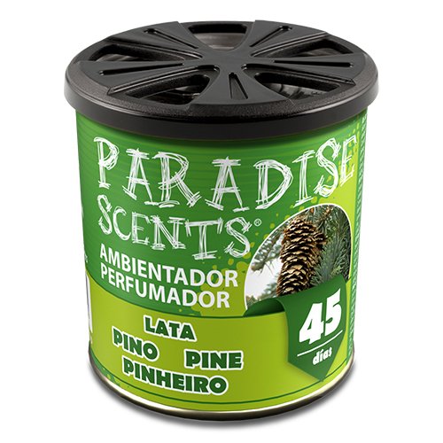 PERFUMADOR LATA GEL PINO 100GR PARADISE CS12 - Imagen 2