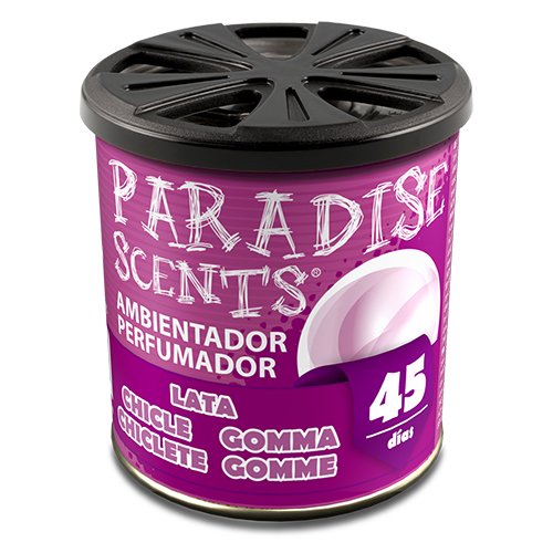 PERFUMADOR LATA GEL CHICLE PARADISE 100GR CS12 - Imagen 2