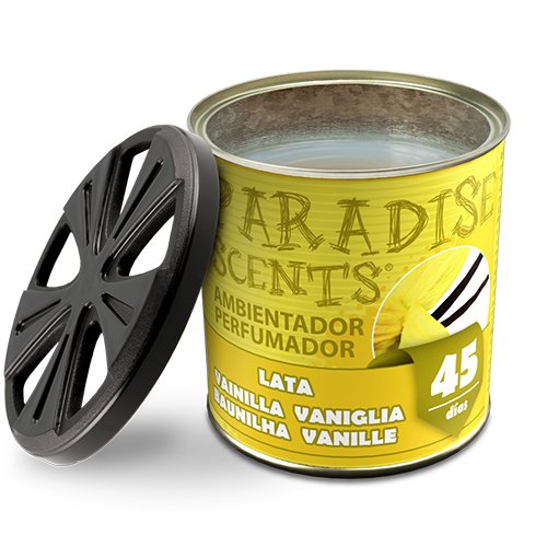 PERFUMADOR LATA GEL VAINILLA PARADISE 100GR CS12 - Imagen 4