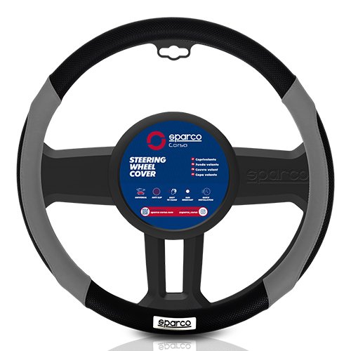 FUNDA VOLANTE C1113 NEGRO/GRIS - Imagen 3