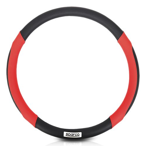 FUNDA VOLANTE C1113 NEGRO/ROJO - Imagen 2