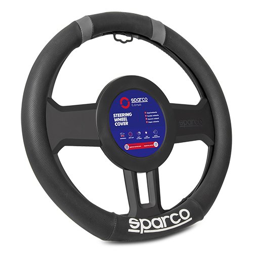 FUNDA VOLANTE SPC BASE PLANA NEGRO/GRIS 37CM CS10 - Imagen 3