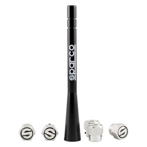 ANTENA SPARCO Y 5 VALVULAS DE ALUMINIO CS6