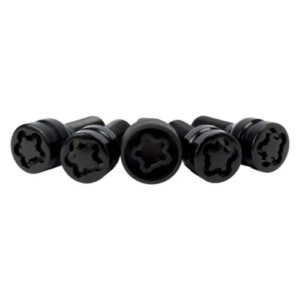 ANTIRROBO 14X125 L28 17/19 4 TORNILLOS BLACK CHROME CS6
