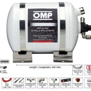 SISTEMA DE EXTINCION DE ALUMINIO ELECTRICAMENTE FIA HOMOLOG.WEIGHT 4.3 KG