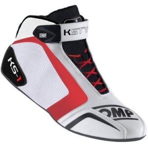 KS-1 BOTINES OMP MY2016 BLANCO/NEGRO/ROJO TALLA 45