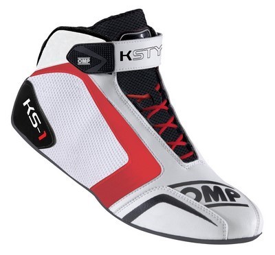 KS-1 BOTINES OMP MY2016 BLANCO/NEGRO/ROJO TALLA 45