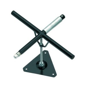 FIJACION DE RUEDA CON LLAVE DE CRUZ OMP